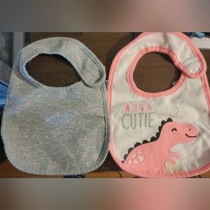 Set of two bibs